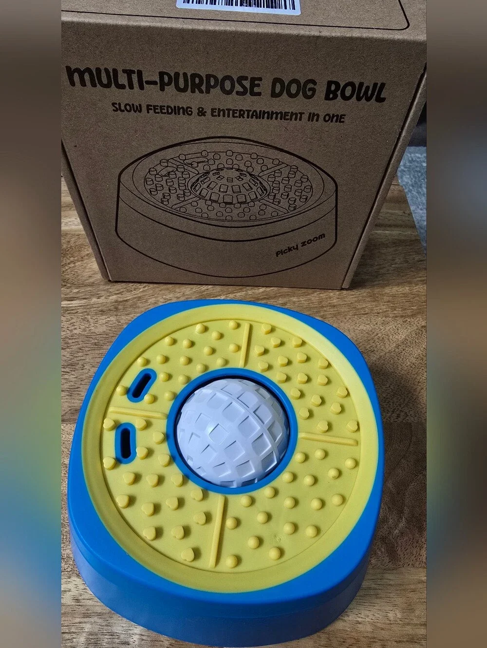 New Interactive Slow Feeder & Lick Bowl for Dogs & Cats – Enrichment Feeding Toy